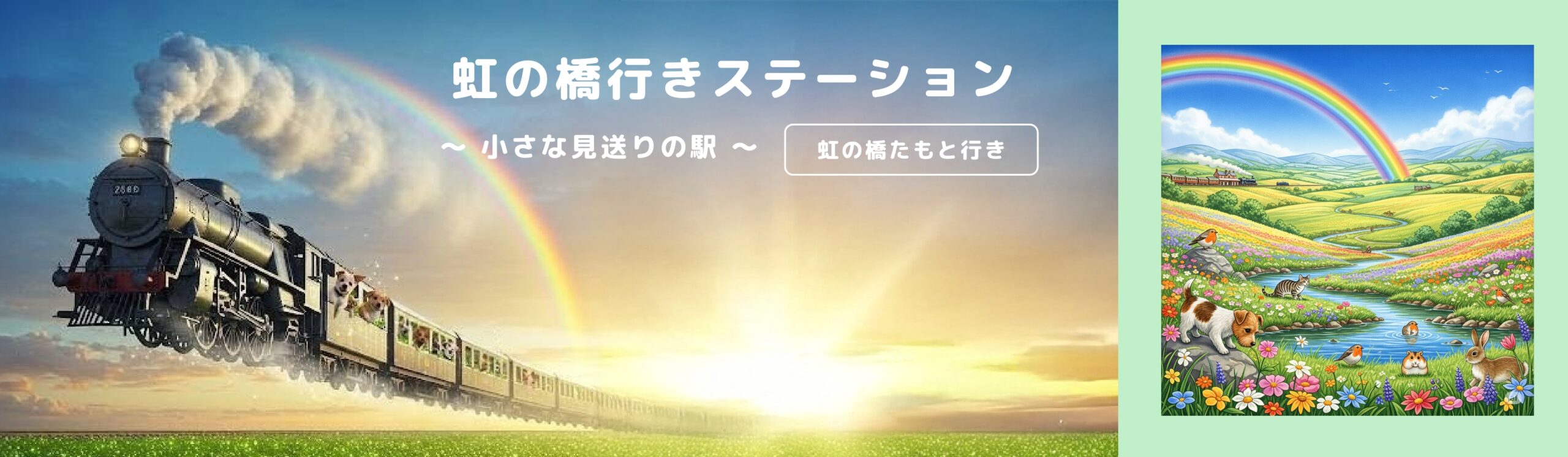 虹の橋行きステーション